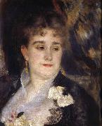 Pierre Renoir First Portrait of Madame Georges Charpentier oil painting artist